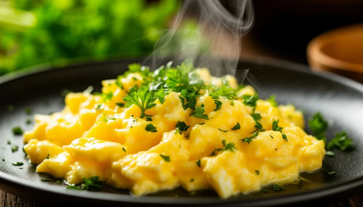 Dlaczego szefowie kuchni zawsze dodają łyżkę mleka do jajecznicy