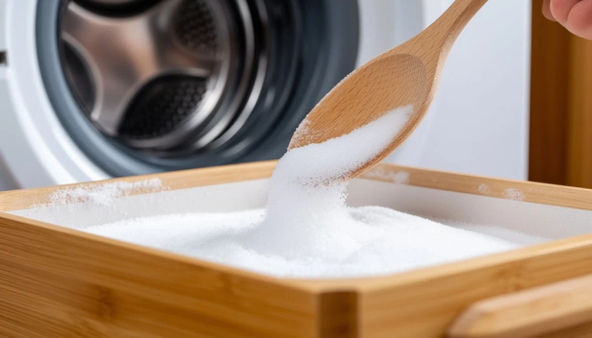 Dlaczego warto dodawać tylko dwie łyżki detergentu do każdego prania