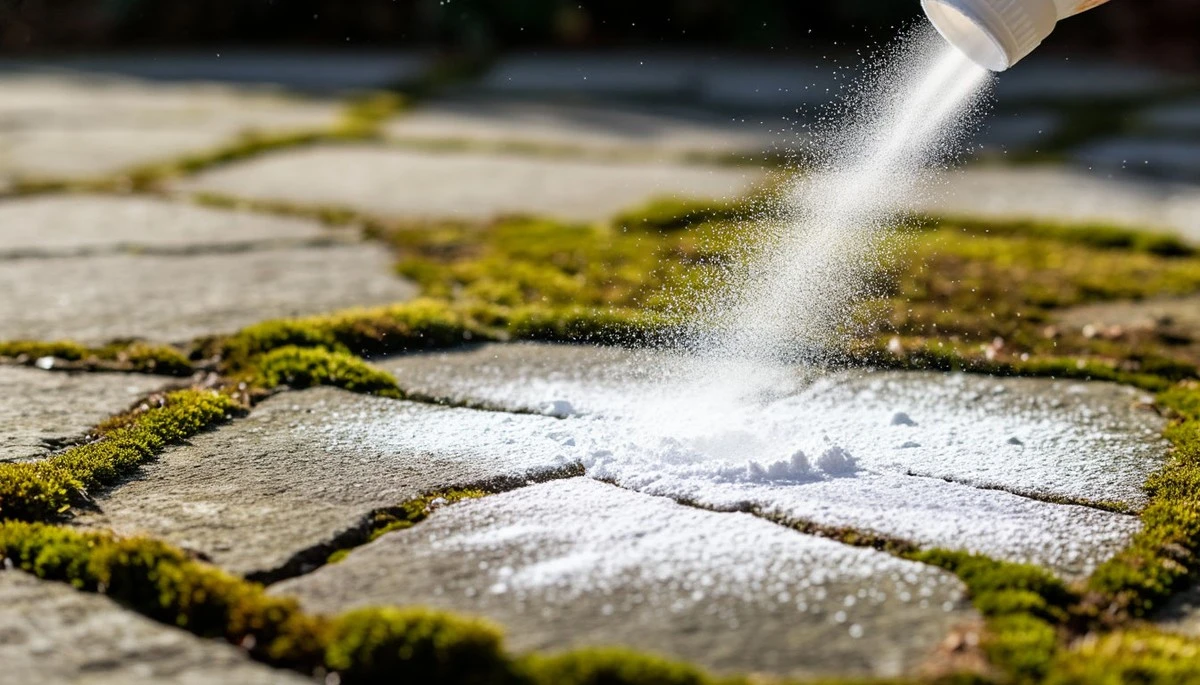 Dlaczego doświadczeni gospodarze sypią sodę oczyszczoną na taras właśnie w lutym