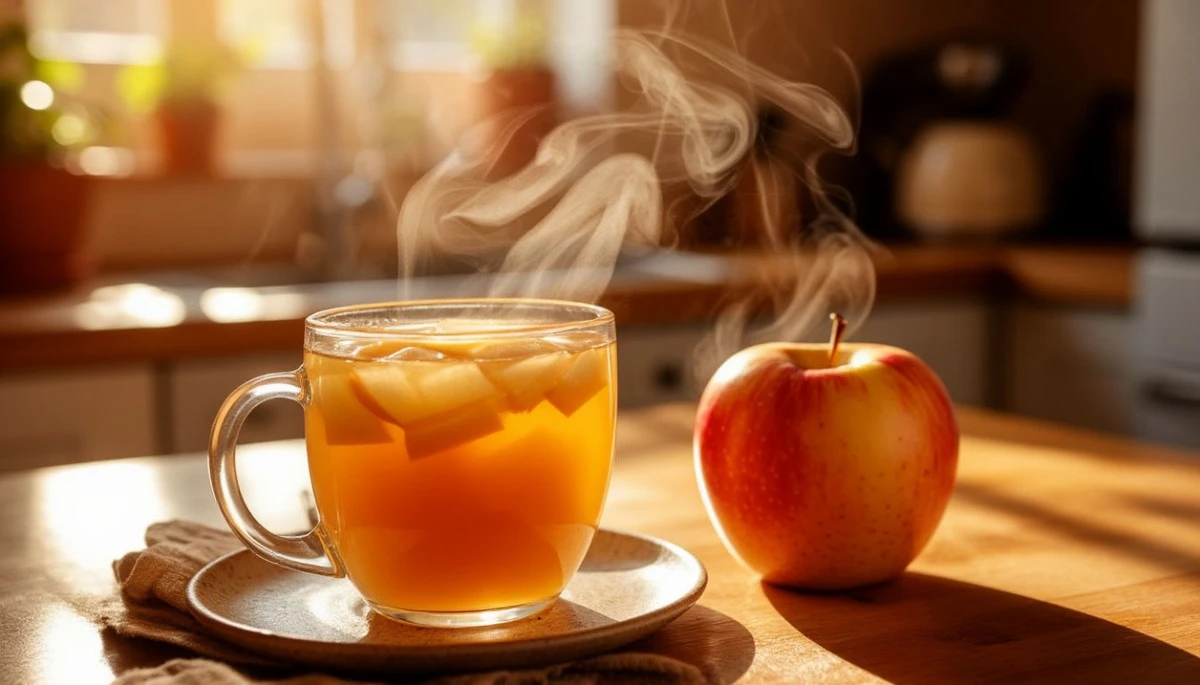 Dlaczego warto wrzucić jabłko do wrzątku przed snem