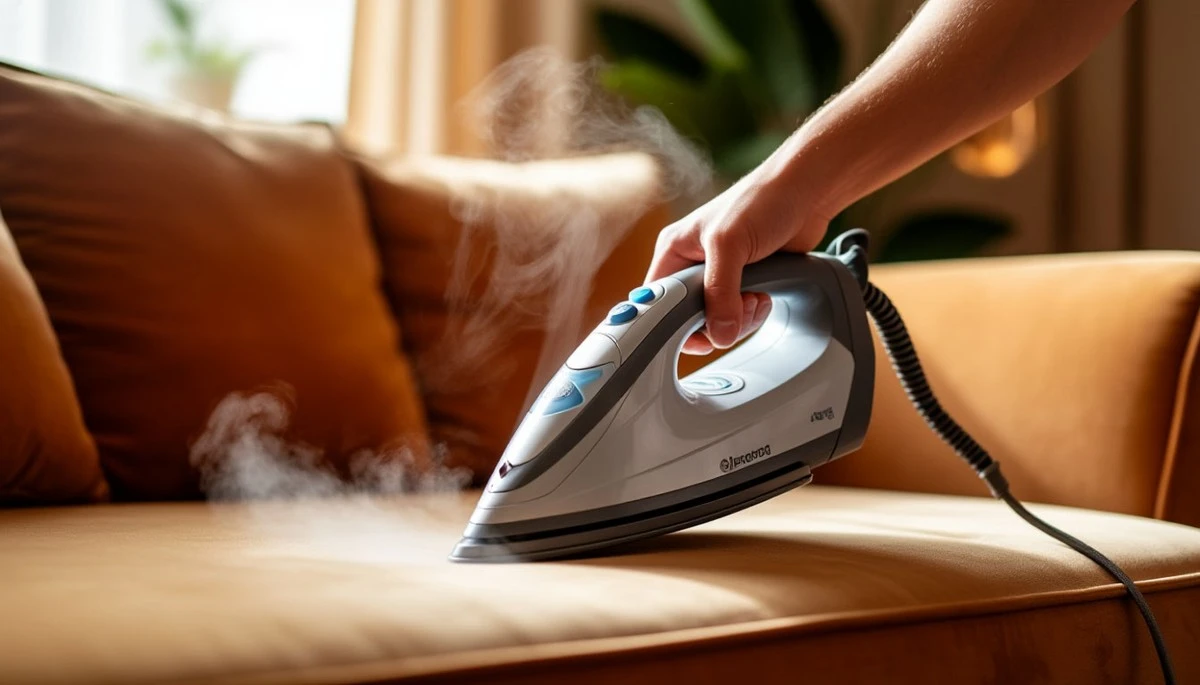 Dlaczego warto przeciągnąć żelazkiem nad kanapą nawet jeśli nie ma zagnieceń