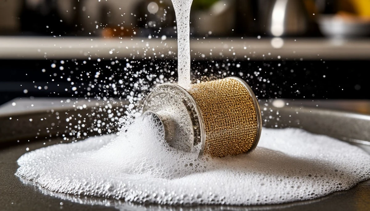 Obrzydliwy osad na okapie? Ta biała piana usuwa tłuszcz w 10 minut