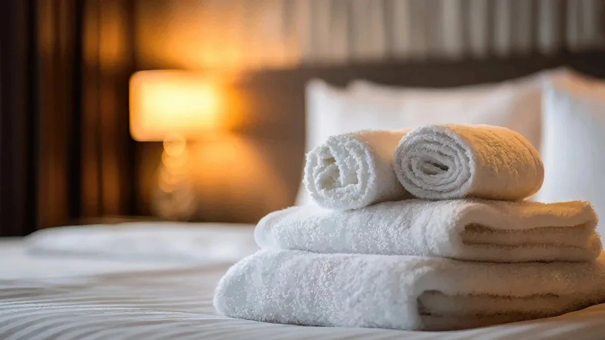 Dlaczego ręczniki w hotelach zawsze są idealnie białe i miękkie