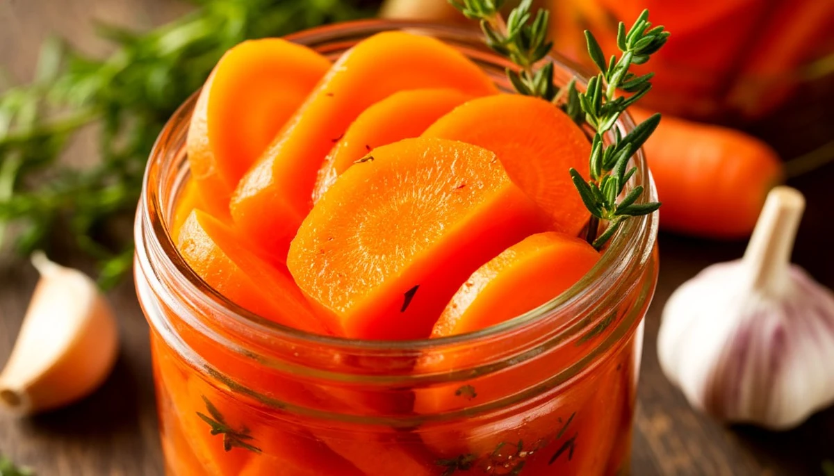 Dlaczego warto wrzucić ząbek czosnku do słoika z marchewką na trzy dni