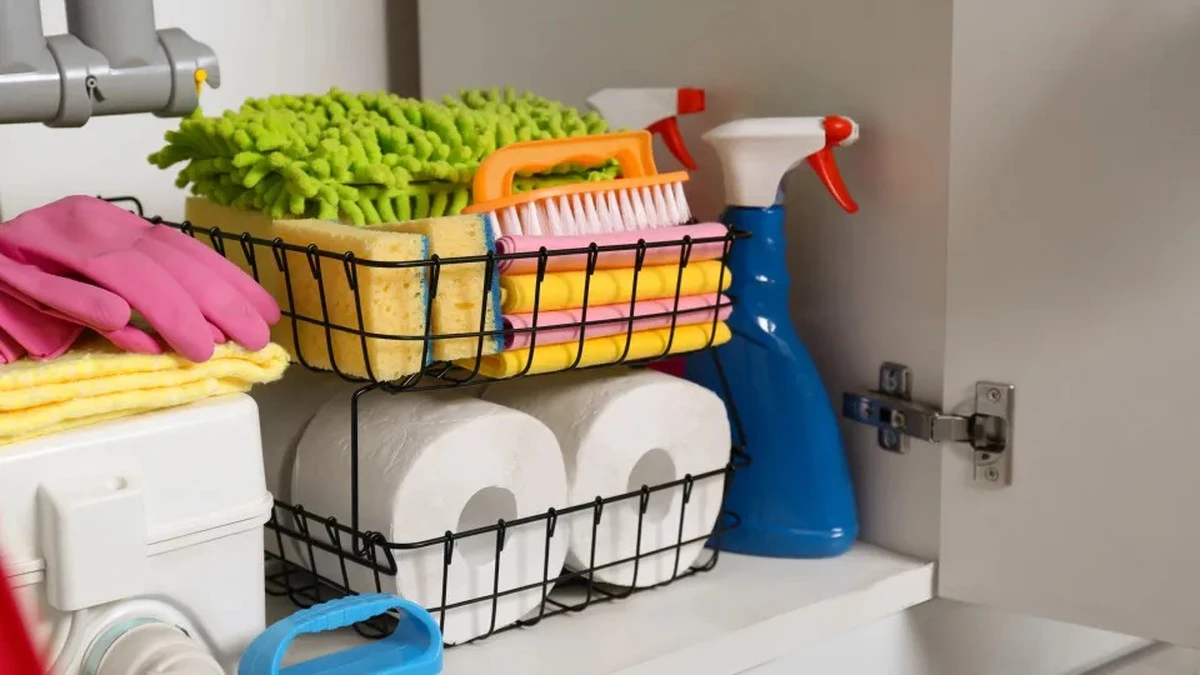 Dlaczego szafka pod zlewem to najgorsze miejsce na chemię domową