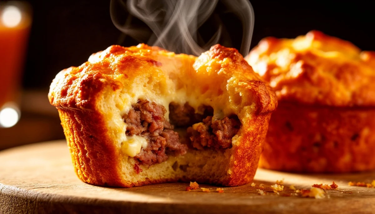 Dlaczego warto dodać plasterek pikantnej kiełbasy do porannych muffinek