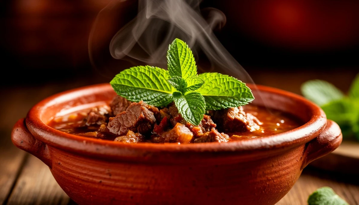 Dlaczego szefowie kuchni zawsze dodają gałązkę mięty do gulaszu z boczkiem