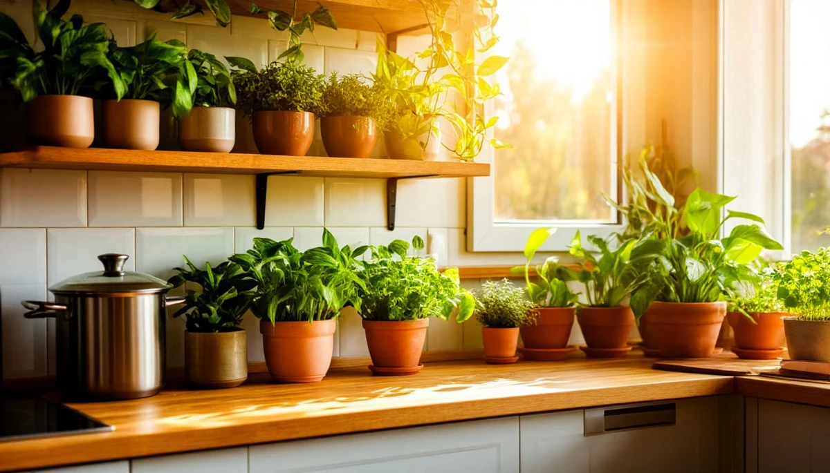 Dlaczego doświadczone gospodynie zawsze stawiają te 8 roślin na kuchennym parapecie