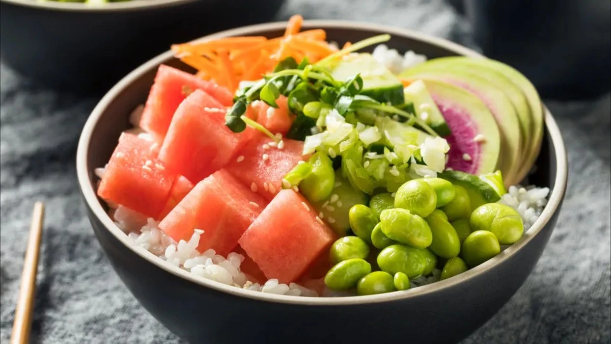 Dlaczego warto dodać arbuz do poke bowl zamiast surowej ryby