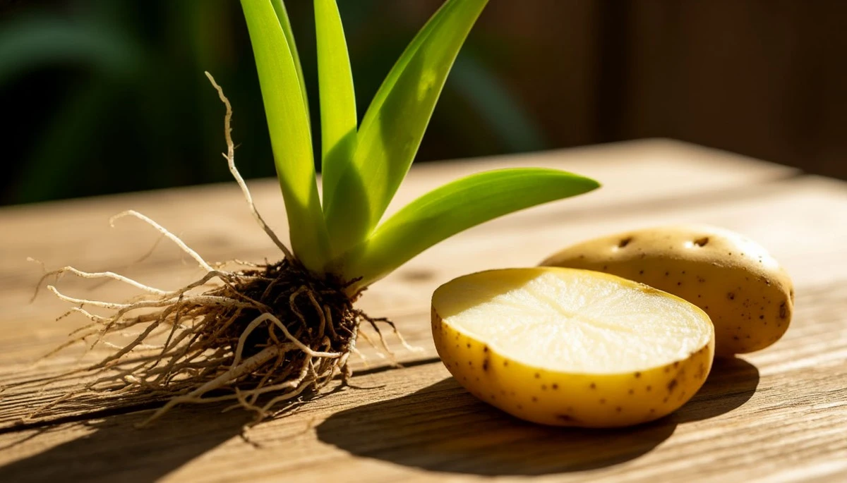 Dlaczego doświadczeni floryści wkładają ziemniaka do doniczki z orchideą