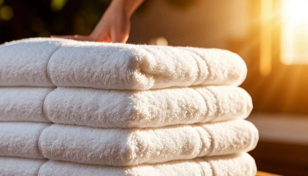 Dlaczego szorstkie ręczniki po praniu znów mogą być miękkie jak w hotelu
