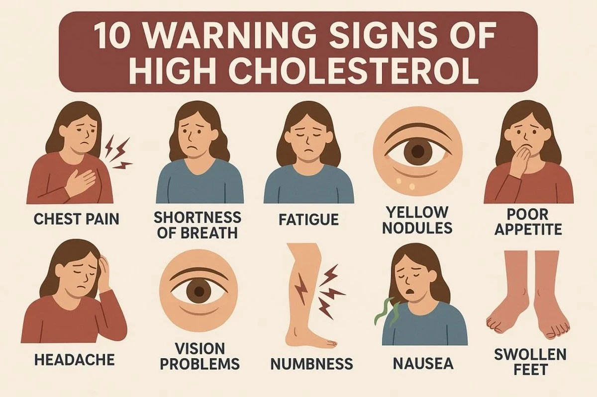 Pięć subtelnych zmian na ciele, które mogą świadczyć o wysokim poziomie cholesterolu - image 1