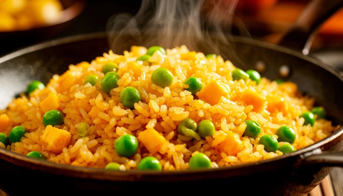 Dlaczego warto dodać sos sojowy i groszek do ryżu z poprzedniego dnia