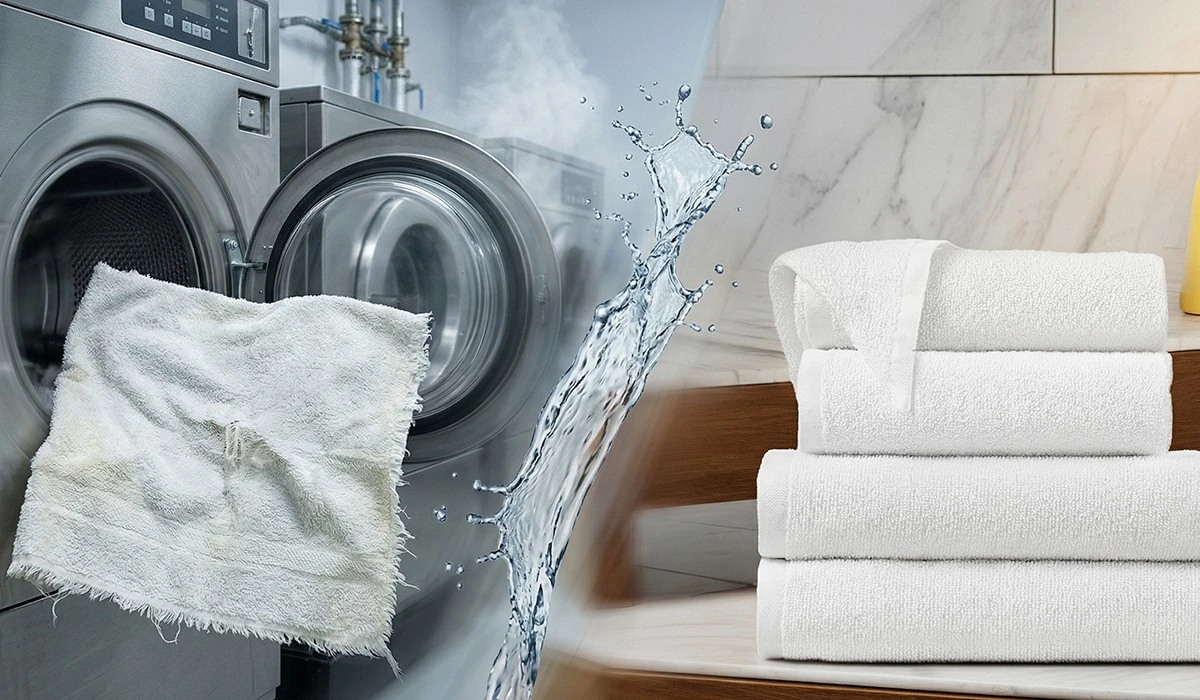 Dlaczego ręczniki w hotelach zawsze są idealnie białe i miękkie - image 1