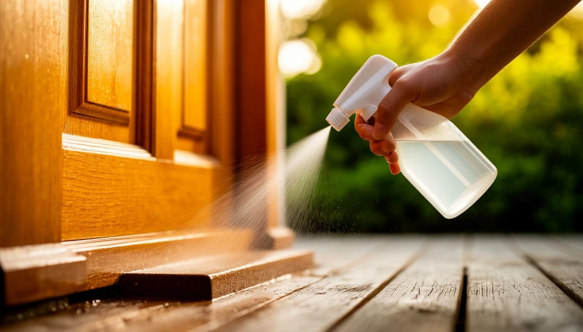 Dlaczego warto spryskać próg domu octem co najmniej raz w tygodniu